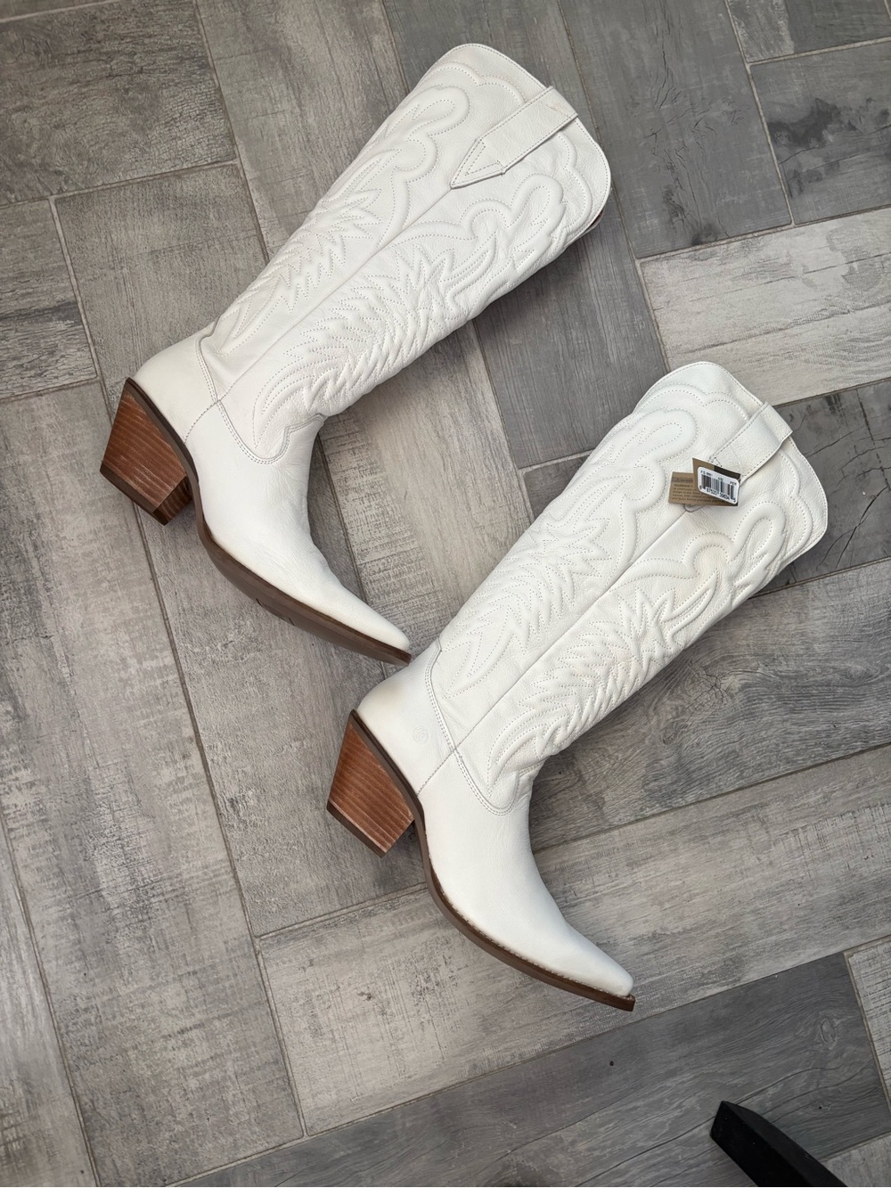 DINGO Women’s Raisin Kane Western White Boots Sz 9 - Picture 10 of 16